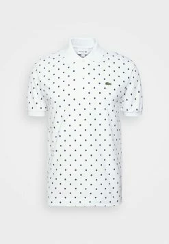 Lacoste Polo - Blanc/bleu Marine