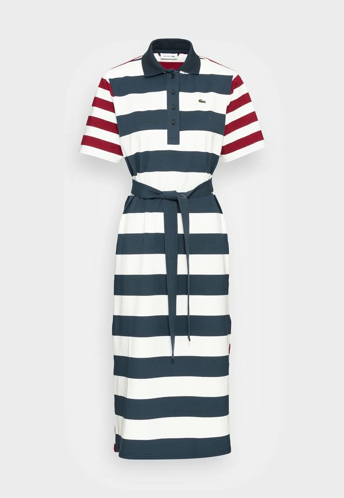 Lacoste Robe En Jersey - Mynah/flour Pinot 4 Lacoste Robe En Jersey - Mynah/flour Pinot – Image 4