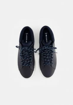 Lacoste STRAIGHTSET - Baskets Montantes - Nvy/off Wht -Lacoste Soldes Magasin d51c03212f0e4992ad1d593787ff38a9