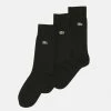 Lacoste 3 PACK - Chaussettes - Noir/vert