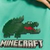 Lacoste MINECRAFT - T-shirt Imprimé - Vert