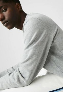 Lacoste Sweatshirt - Gris Chine -Lacoste Soldes Magasin d7492c84d6e542cb8cc62e884c746106