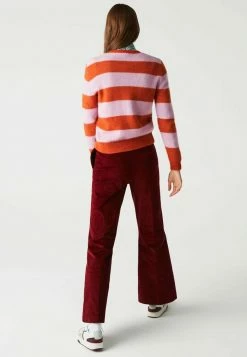 Lacoste Pullover - Orange / Rose -Lacoste Soldes Magasin d75c49b644504bceb127af4e716f1cba