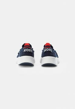 Lacoste COURT-DRIVE KNIT - Baskets Basses - Nvy/red -Lacoste Soldes Magasin d8200abf032f49ab9086f17e082906f1