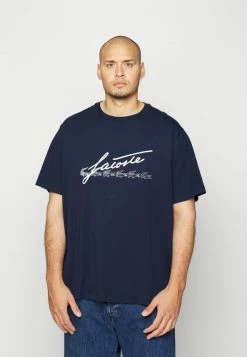 Lacoste PLUS - T-shirt Imprimé - Navy Blue -Lacoste Soldes Magasin d8ea515eb90749598b675bf90b618282