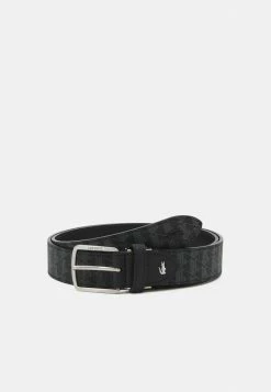 Lacoste Ceinture - Noir Gris
