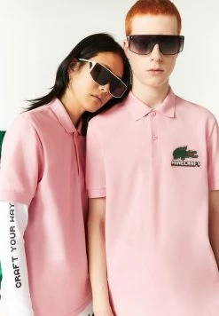 Lacoste MINECRAFT - Polo - Rose