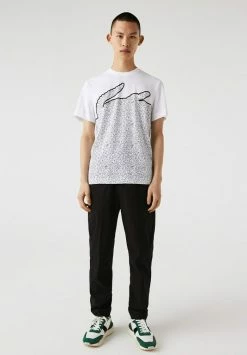 Lacoste T-shirt Imprimé - Blanc