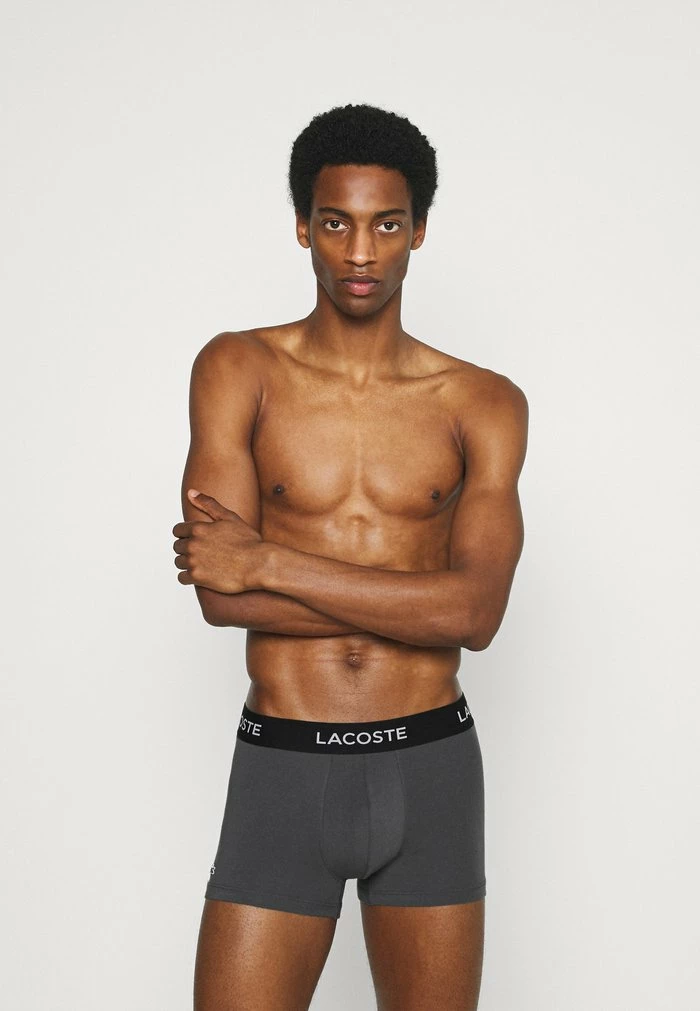 Lacoste 3 PACK - Shorty - Grey 1 Lacoste 3 PACK - Shorty - Grey