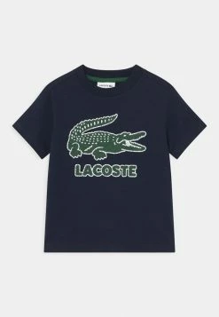 Lacoste TEE LOGO UNISEX - T-shirt Imprimé - Navy Blue
