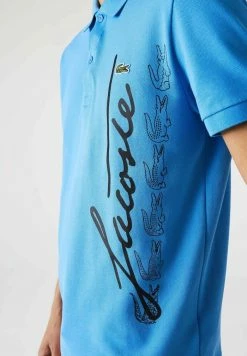 Lacoste KORTE MOUW - Polo - Bleu -Lacoste Soldes Magasin dc416ee6658440f8aaf0befdf1620ca3