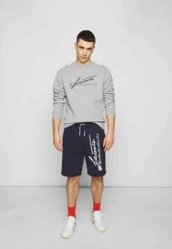 Lacoste Sweatshirt - Heather Wall Chine -Lacoste Soldes Magasin dce3ad5f0ac04fd88ab403cb895d9778