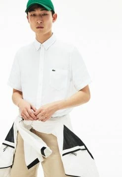 Lacoste MANCHES COURTES - Chemise - Blanc -Lacoste Soldes Magasin dd493f6ea7db4b62b436ec2bbee77252