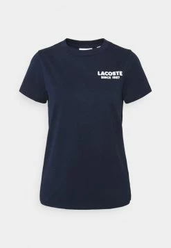 Lacoste T-shirt Basique - Marine/farine