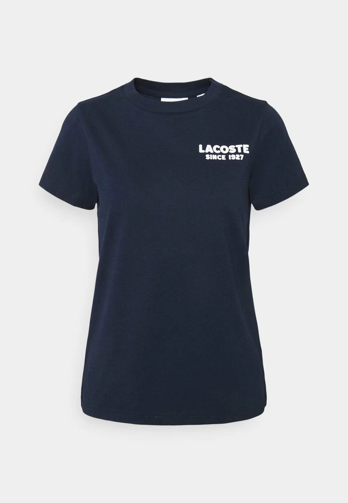 Lacoste T-shirt Basique - Marine/farine 1 Lacoste T-shirt Basique - Marine/farine