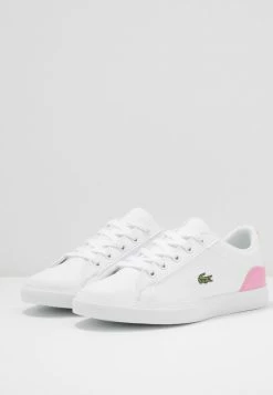 Lacoste LEROND - Baskets Basses - White/light Pink -Lacoste Soldes Magasin def6b7f4a5154935b378fdbaf70cb408