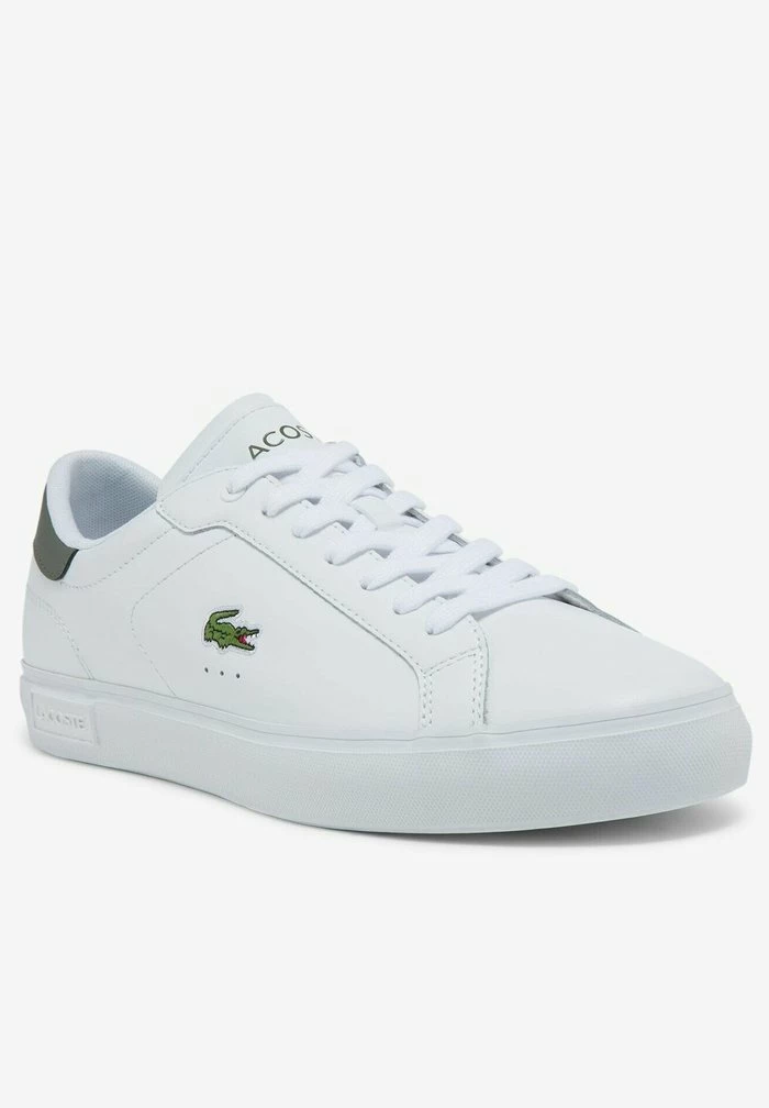Lacoste POWERCOURT - Baskets Basses - Wht/khk 4 Lacoste POWERCOURT - Baskets Basses - Wht/khk – Image 4