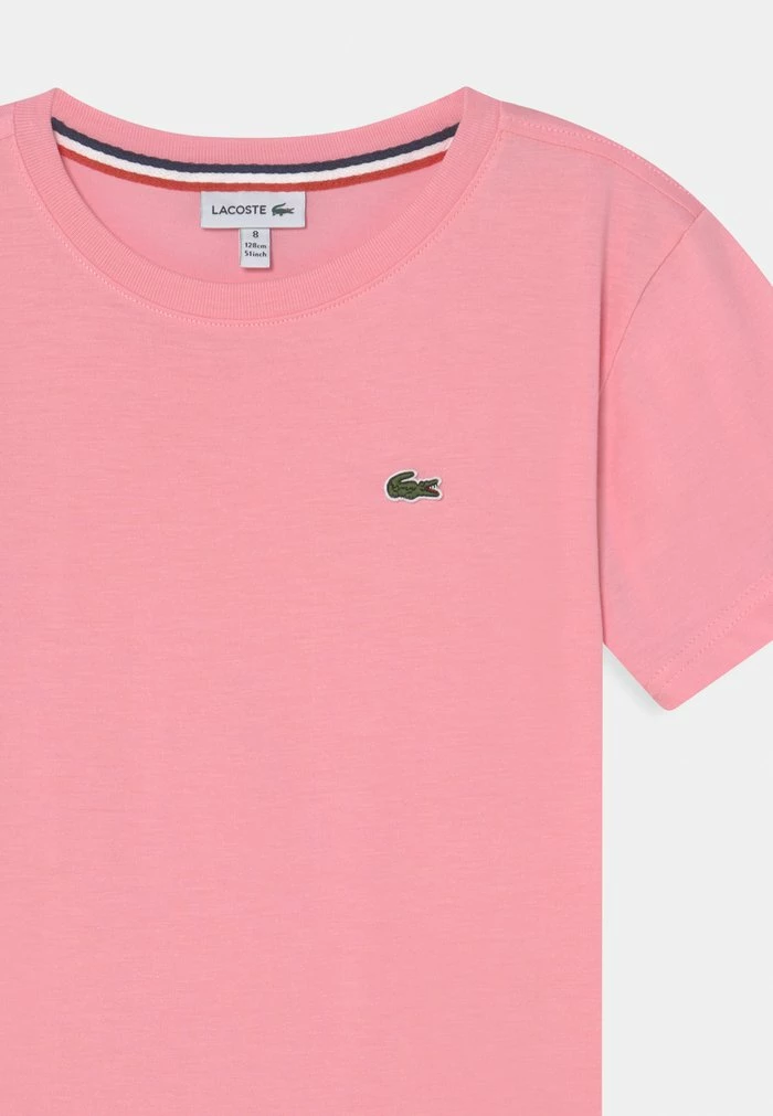 Lacoste T-shirt Basique - Pink 3 Lacoste T-shirt Basique - Pink – Image 3