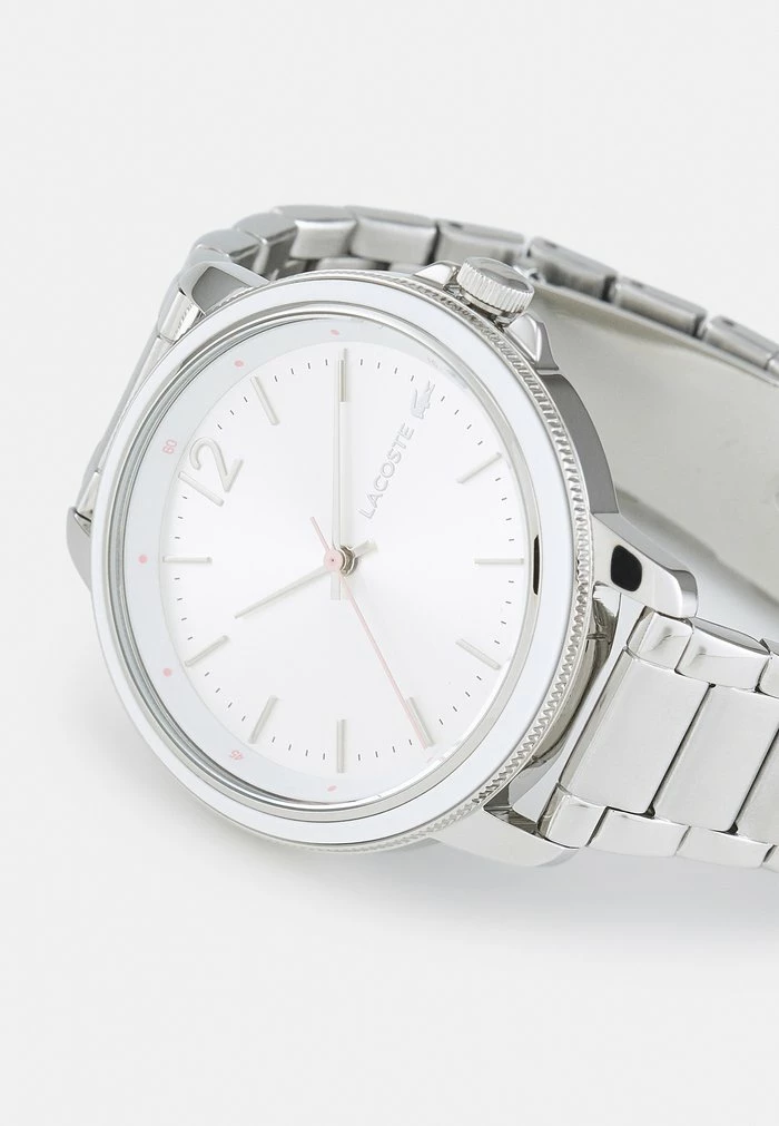Lacoste SLICE - Montre - Silver-coloured/white 4 Lacoste SLICE - Montre - Silver-coloured/white – Image 4