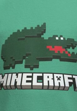Lacoste MINECRAFT - T-shirt Imprimé - Vert -Lacoste Soldes Magasin e2f5e0d8f5a1427c8a5540a4ae300396