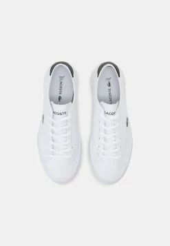 Lacoste GRIPSHOT - Baskets Basses - White/black -Lacoste Soldes Magasin e3bdf4d38b664252a3658dc98883a42e