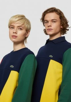 Lacoste UNISEX - Sweatshirt - Navy Blue/red Green Broom -Lacoste Soldes Magasin e3dd620aac7246da987fc2426bb99519