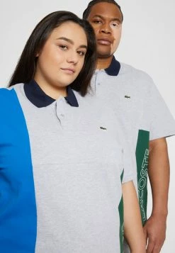Lacoste PLUS UNISEX - Polo - Silver Chine/blue Royal/green/navy Blue -Lacoste Soldes Magasin e42426b4984642f7b07f7b23f37a0082
