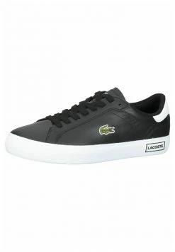 Lacoste Baskets Basses - Blk/wht -Lacoste Soldes Magasin e465946758624373af09bb7bcb834fec