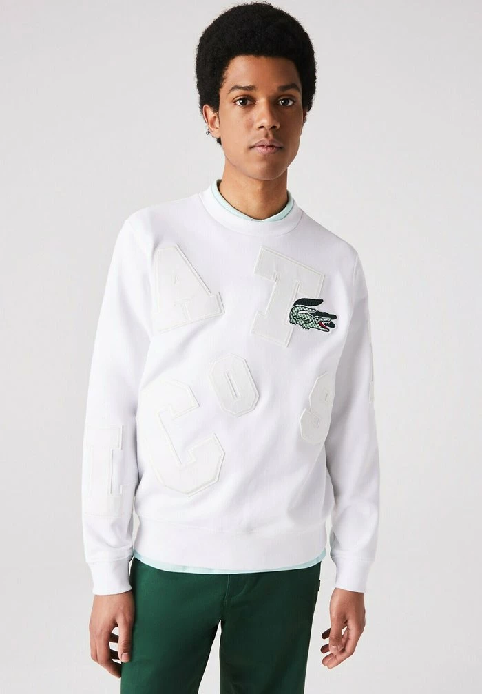 Lacoste Sweatshirt - Blanc 1 Lacoste Sweatshirt - Blanc