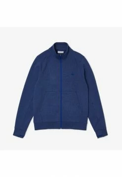 Lacoste Sweat à Capuche Zippé - Bleu Chine