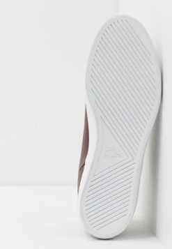 Lacoste LEROND - Baskets Basses - Brown/white -Lacoste Soldes Magasin e4e7c15d03d2403cb580465fe6010e91