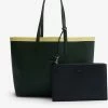 Lacoste FEMME - Cabas - Sinople Eclipse Jaune