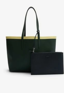 Lacoste FEMME - Cabas - Sinople Eclipse Jaune