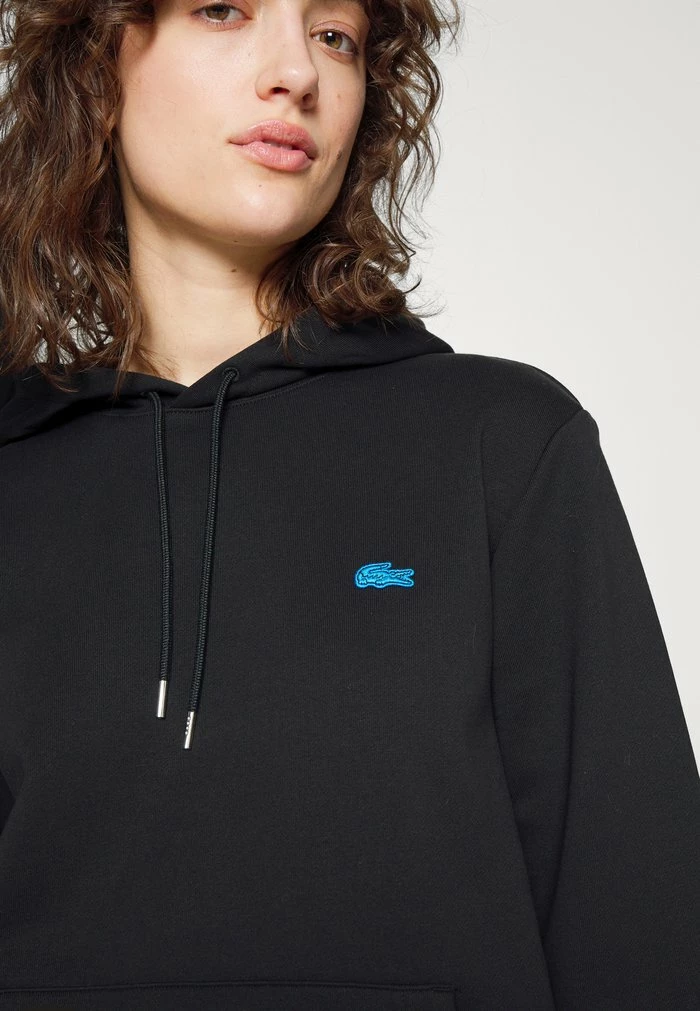 Lacoste UNISEX EXCLUSIVE - Sweat à Capuche - Black 6 Lacoste UNISEX EXCLUSIVE - Sweat à Capuche - Black – Image 6