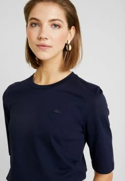 Lacoste T-shirt Basique - Navy Blue -Lacoste Soldes Magasin e700d99e55c847cea24eebd41d872de2