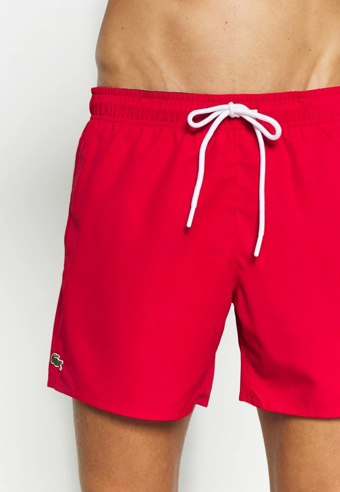 Lacoste Short De Bain - Rouge/marine 2 Lacoste Short De Bain - Rouge/marine – Image 2