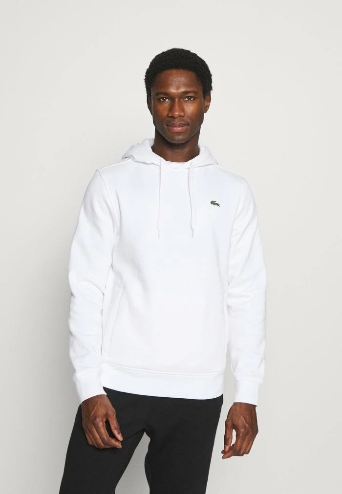 Lacoste Sweat à Capuche - White 1 Lacoste Sweat à Capuche - White