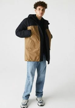 Lacoste Veste D'hiver - Bleu Marine Marron