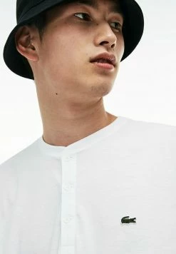 Lacoste T-shirt Basique - Blanc -Lacoste Soldes Magasin e7650cbe6860458fa438abc1871e7e5a