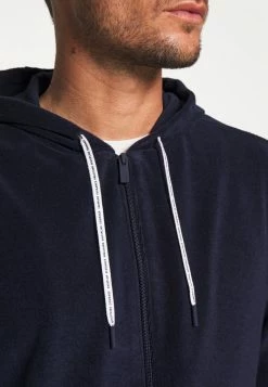 Lacoste Sweat à Capuche Zippé - Navy Blue -Lacoste Soldes Magasin e773f96369a0463ba7dbb3406dedc801
