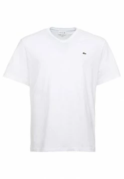Lacoste T-shirt Basique - Blanc -Lacoste Soldes Magasin e7b0948633bb4111a6c8da8b16347f6c