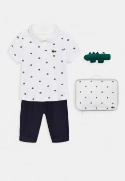 Lacoste SET - Pantalon Classique - Navy Blue/white