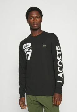 Lacoste T-shirt à Manches Longues - Noir
