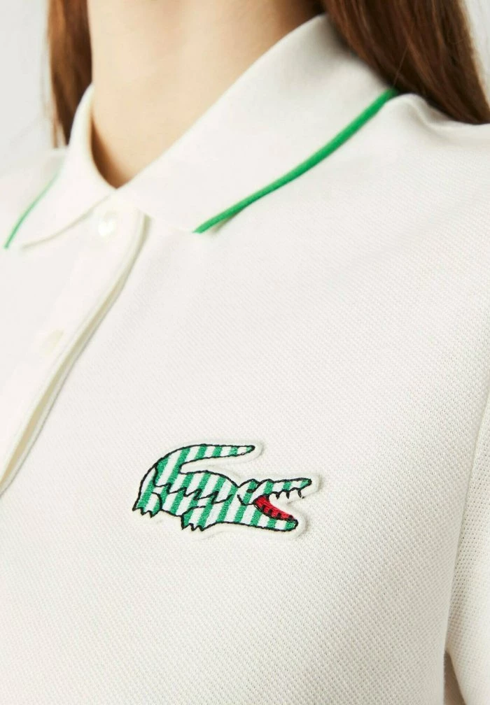 Lacoste Polo - Blanc / Vert 4 Lacoste Polo - Blanc / Vert – Image 4