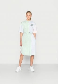 Lacoste Robe Chemise - Multico