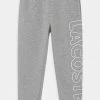 Lacoste TRACK TROUSERS LOGO - Pantalon De Survêtement - Argent Chine