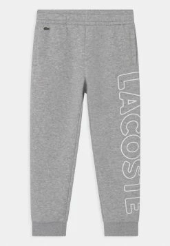 Lacoste TRACK TROUSERS LOGO - Pantalon De Survêtement - Argent Chine