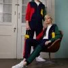 Lacoste UNISEX - Sweat à Capuche Zippé - Navy Blue/red/green/broom