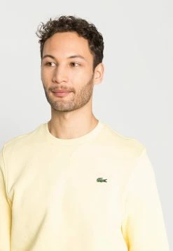 Lacoste Sweatshirt - Jaune -Lacoste Soldes Magasin ea344e13997946278252d3af7317e56d