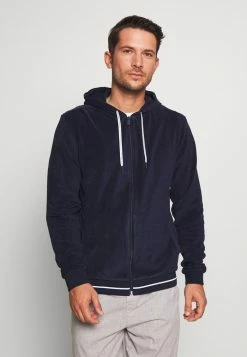 Lacoste Sweat à Capuche Zippé - Navy Blue